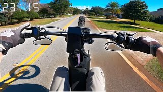POV Wheelie Practice On My SURRON