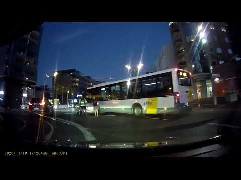 Genk, accidents bad drivers.