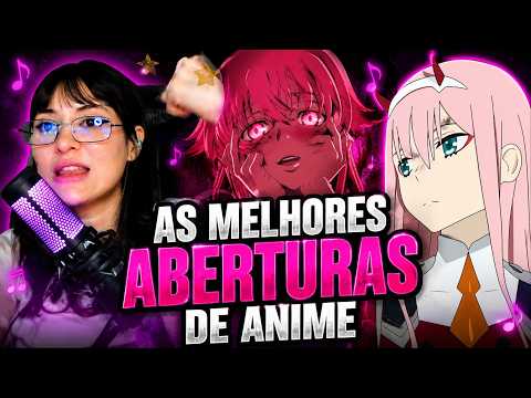 ESCOLHENDO AS MELHORES ABERTURAS DE ANIMES DE TODOS OS TEMPOS | Cortes da Rhaychu