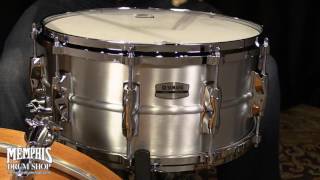 Video thumbnail for Yamaha 14x6.5 Recording Custom Aluminum Snare Drum by Memphis Drum Shop