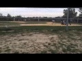 Gaspar Valle IV pitching 10/10/14 for Nazareth Kingsmen