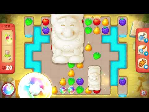 Gardenscapes Level 1311 Hard Level Walkthrough ‘’FREE Boosters’’