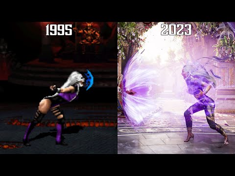 Sindel  "Scream" Evolution - Mortal Kombat 3-12 (1995-2023) 4K