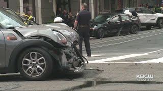 Man Dead After Speeding Driver Runs Red Light, Crashes Into Tourists At S.F. Intersection