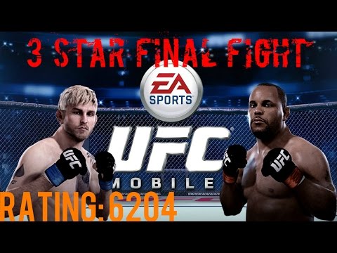 EA SPORTS UFC Mobile - 3 Star Final Fight: Alexander Gustafsson (Purple) Rating 6204