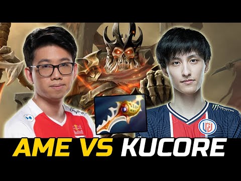 AME VS T1.KUKU - WRAITH KING GODLIKE VS RAPIER TEMPLAR DOTA 2