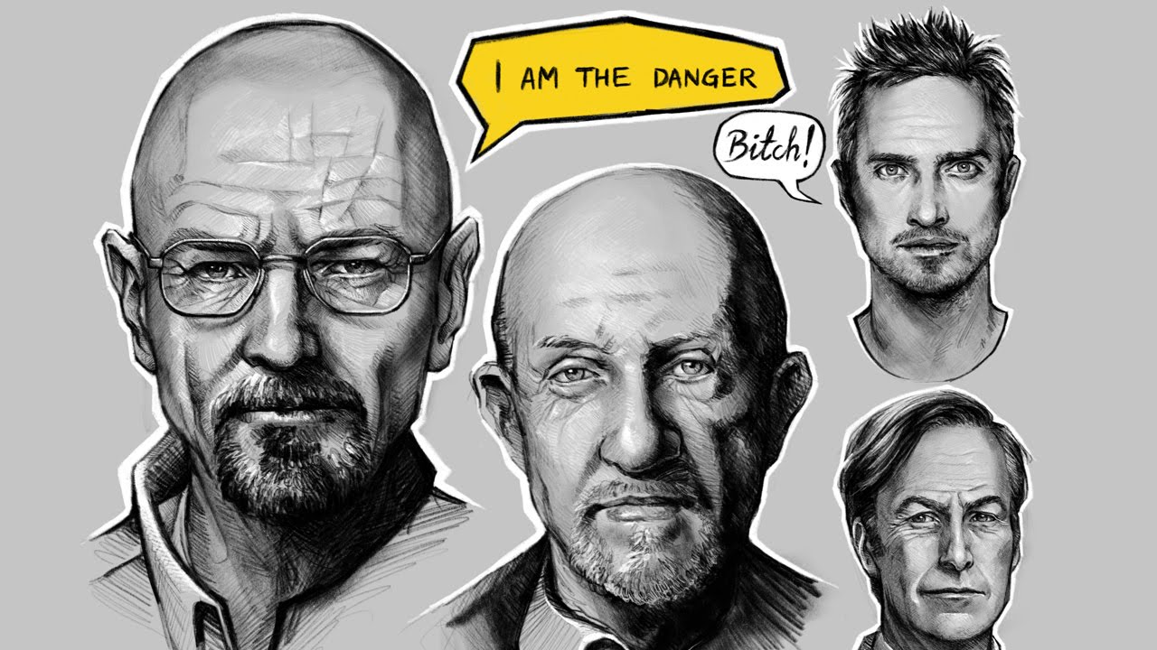 Breaking Bad fanart - Procreate app