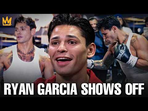 Video: Ryan Garcia SHOWS OFF Impressive Workout Ahead of Conor Benn Fight