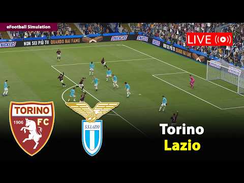 🔴In Diretta- Torino vs Lazio | Serie A 2025/26 | eFootball PES21 Simulation