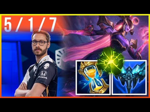 🔥TL Bjergsen Plays Lissandra🔥