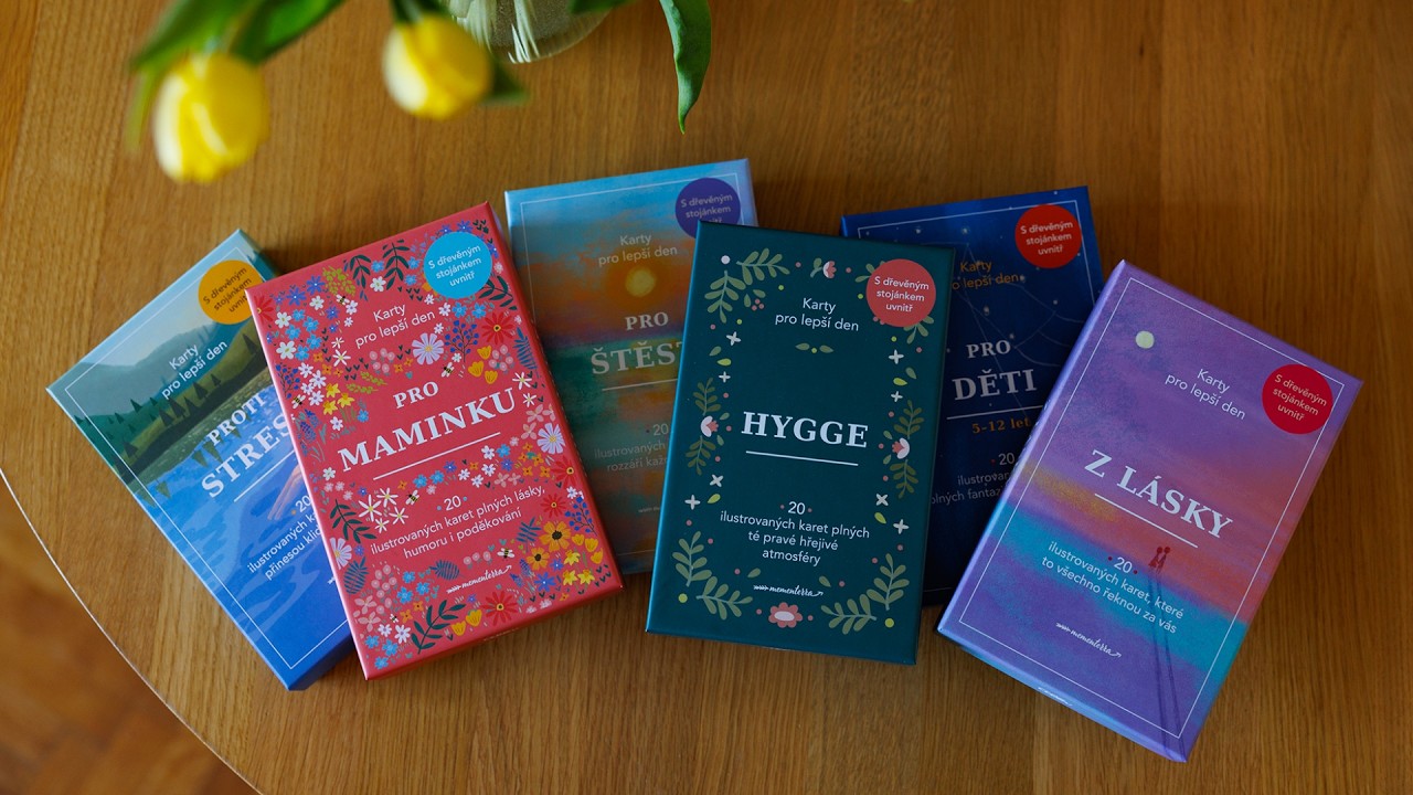 Karty pro lepší den – Tip na dárek!
