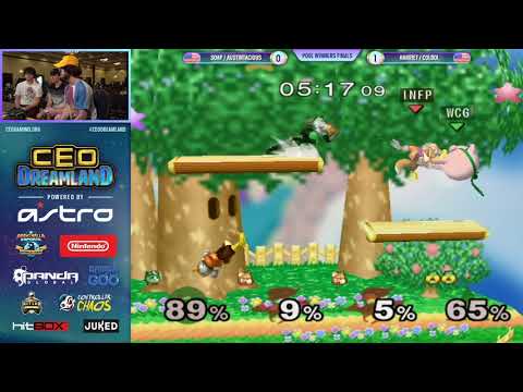 CEO Dreamland 2020: Melee Doubles Pool B1 Winners Finals ( SOAP / AUSTINTACIOUS vs HARRIERT / COLBOL