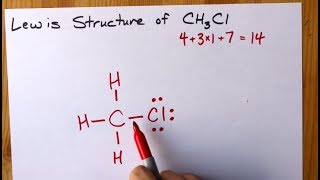 How to Draw the Lewis Structure of CH3Cl (chloromethane)