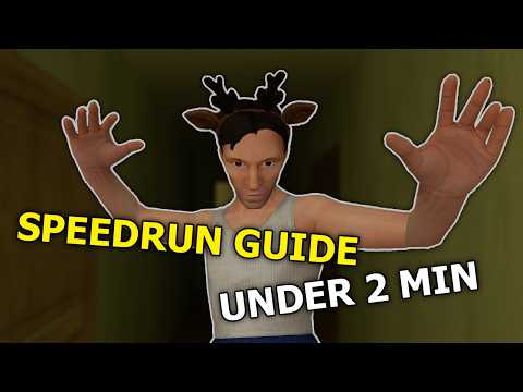 How to Beat SchoolBoy Runaway in Under 2 Minutes (Speedrun Guide) - (Without cheats or glitches)