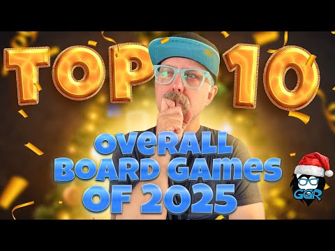 Top 10 Board Games of 2025!!