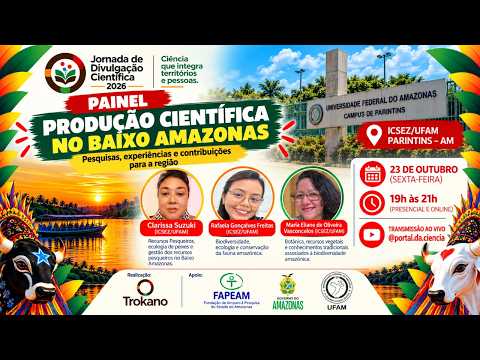 Painel de Produção Científica no Baixo Amazonas