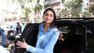 Athiya Shetty Snapped At Salon In Bandra