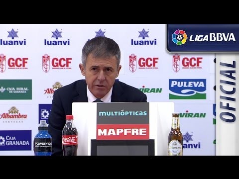 Rueda de Prensa de Alcaraz tras el Granada CF (1-2) Sevilla FC  - HD