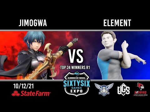 Sixtysix Games - Top 24 Winners R1 - Jimogwa(Byleth) Vs. Element(Wii Fit)