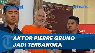 Terjerat Kasus Penganiayaan, Pierre Gruno Lempar Senyum saat Pakai Baju Tahanan & Tangan Diborgol