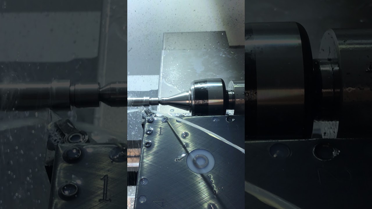 Ruger 10/22 Threading & Front Sight Removal on CNC Lathe