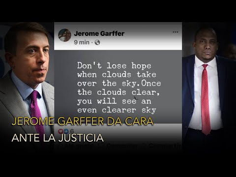 ABOGADO DE JEROME GARFFER REACCIONA A FOTO PUBLICADA EN LAS REDES DEL ACUSADO