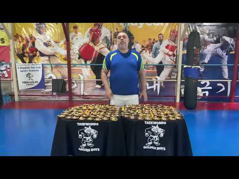 Taekwondo indiara-goias medalhas do primeiro torneio Municipal 2026