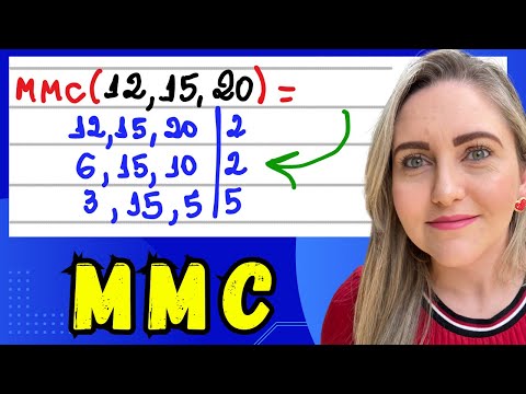 COMO FAZER MMC - MÍNIMO MÚLTIPLO COMUM PARA RESOLVER PROBLEMAS. EXPLICAÇÃO DO CONTEÚDO!