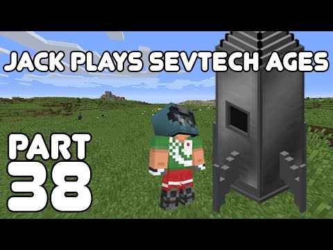 Jack Goes to the Moon! Jack plays Minecraft: SevTech Ages Part 38