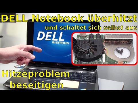 Notebook überhitzt und schaltet sich aus ... Lösung