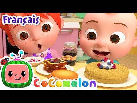 Petit déjeuner | CoComelon en Français | Chansons pour bébés