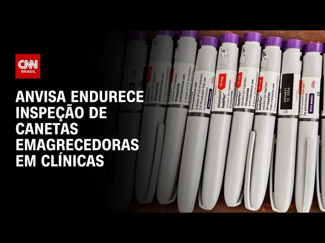 Anvisa amplia fiscalização contra irregularidades envolvendo canetas emagrecedoras | CNN 360º