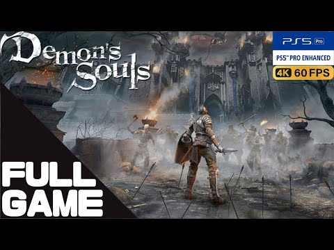 DEMON´S SOULS PS5 Gameplay Walkthrough FULL GAME [4K 60FPS] - No Commentary