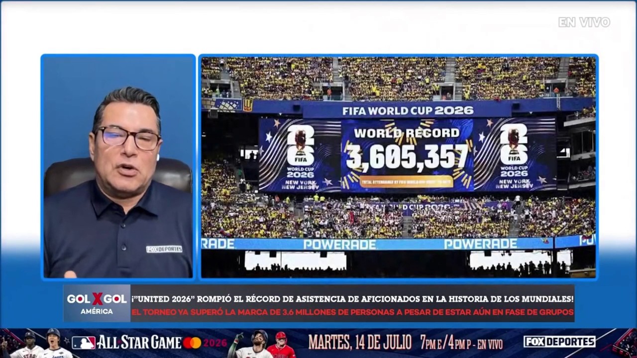 🥳 ¡RÉCORD DE ASISTENCIA! | Aficionados de todos los países rompieron la marca | GolXGol