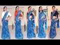 Saree Draping 5 Trendy Ways To Wear One Saree Mix And Match Blouses And Tops With Saree
