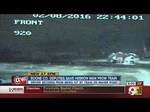 Two trains strike same Jeep within six minutes of each other