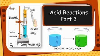 Chemistry – Metallic and non-metallic oxides - Acids, bases and salts - Part 3 - English