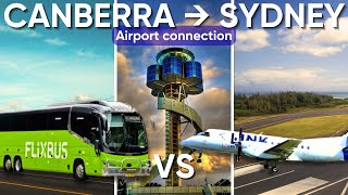 Canberra to Sydney Airport: Is the bus actually better than flying?
