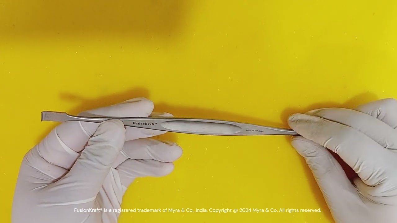 FusionKraft™ Howarth Septum Elevator (Periosteal Elevator), Double Ended, 8.25