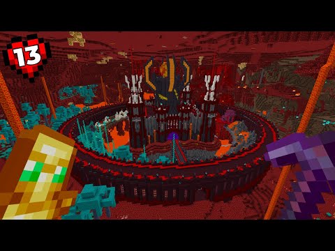 I UPGRADED The NETHER in Minecraft Hardcore!