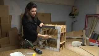 preview picture of video 'Créatrice de meubles en carton'