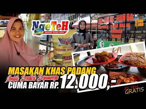 RM Ummi Bunga, Makan Ambil Sepuasnya, Cuma Rp12 Ribu