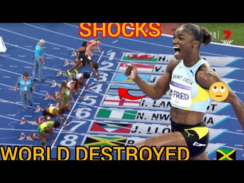 🤯 Julien Alfred SHOCKS The World! 🇯🇲 Women's 100m DESTROYED!