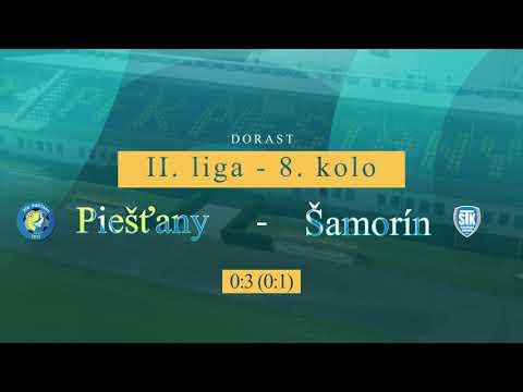 U19 - II. liga - 8. kolo: Piešťany - Šamorín 0:3 (0:1)