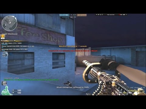 Crossfire NA/UK : KAC Chainsaw - GS - HMX/Rooftops - By ( Darkage ) - Gameplay