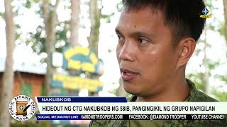 Hideout ng CTG nakubkob ng 58IB, pangingikil ng grupo napigilan