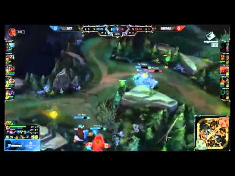 Highlights - SKT vs SSB Game 1 | SK TELECOM T1 vs SBENU SONICBOOM  - W7 LCK Summer 2015