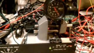 Trouble code display on the TR6