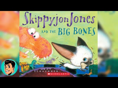Skippyjon Jones and the Big Bones by Judy Schachner | Kids Books Read Aloud with Words