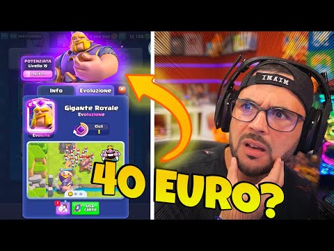 40 Euros for the Evolved Royal Giant! Are we crazy? - CLASH ROYALE